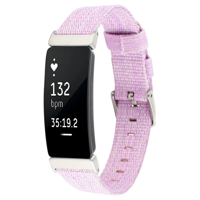 Нейлоновый ремешок для Fitbit Inspire HR Браслет Ремешок Для Inspire HR часы тканевый Браслет замена Смарт часы аксессуар петля