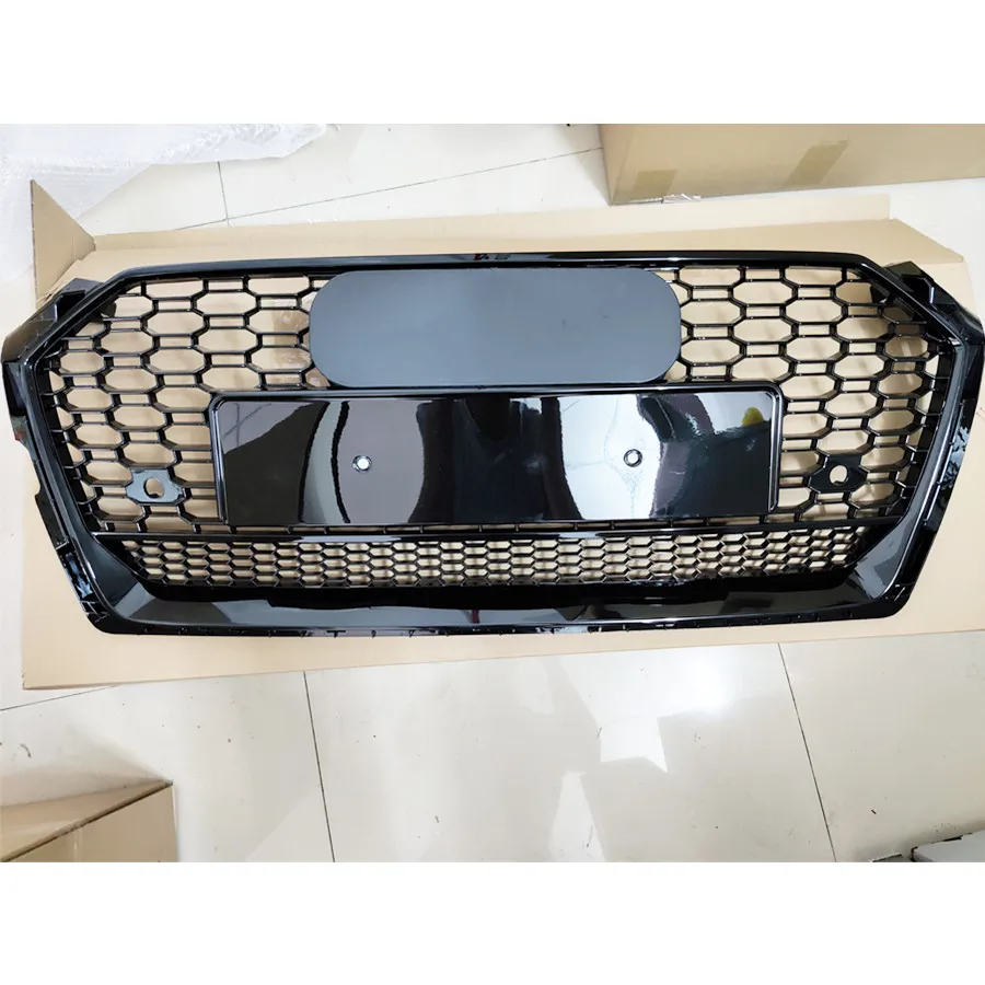 Для RS5 стиль Передняя Спортивная Шестигранная сетка с сотовой блендой гриль