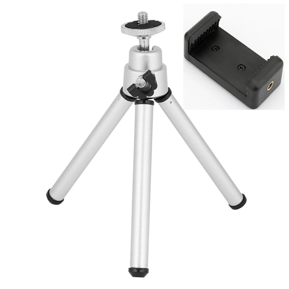 Металлический складной настольный мини штатив с винтом 1/4 дюйма|Штативы| |
