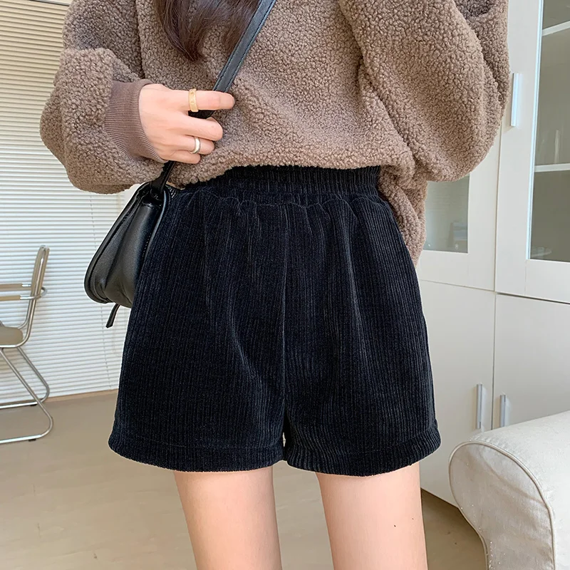 Женские вельветовые брюки с широкими штанинами | Женская одежда