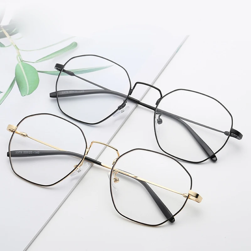 Оправа для очков женские винтажные очки 2019 фирменный дизайн металлические ретро