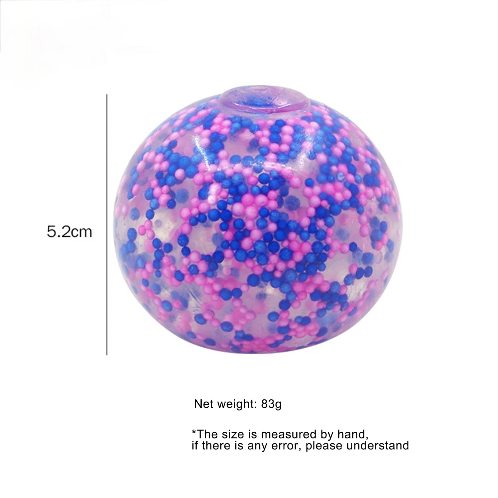 

Fidget Toys Ball Creative Cute Children Adult Pinching Toy Stress Relief Particle Ball Pressure Release Toy Best Birthday Gift