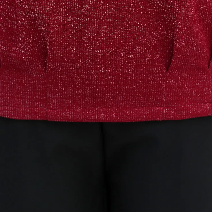 Рубашка с длинным рукавом для женщин среднего возраста Весна Осень Нижняя