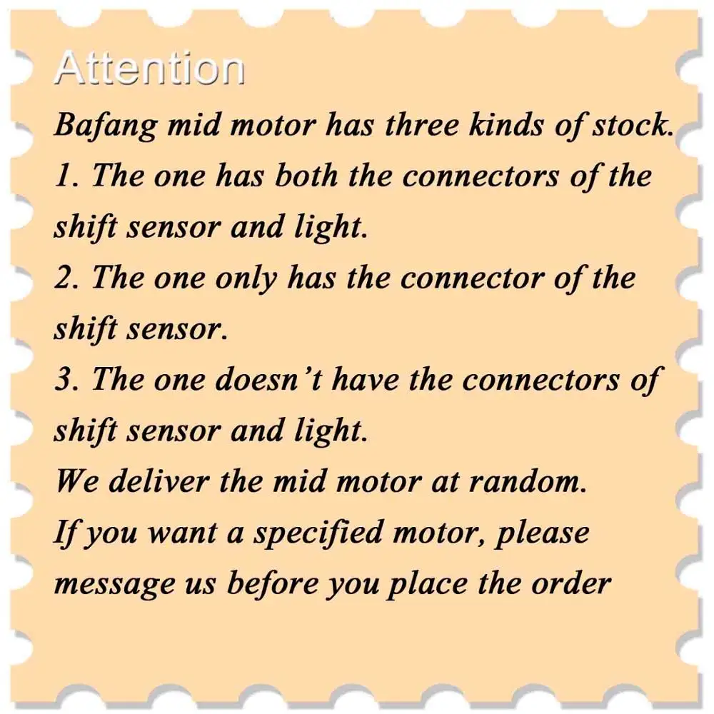 

Bafang 48V 1000W MMG32 BBSHD 48V 16Ah Battery Mid Drive Motor Ebike Conversion Kit Gear Sensor Display with Battery Function