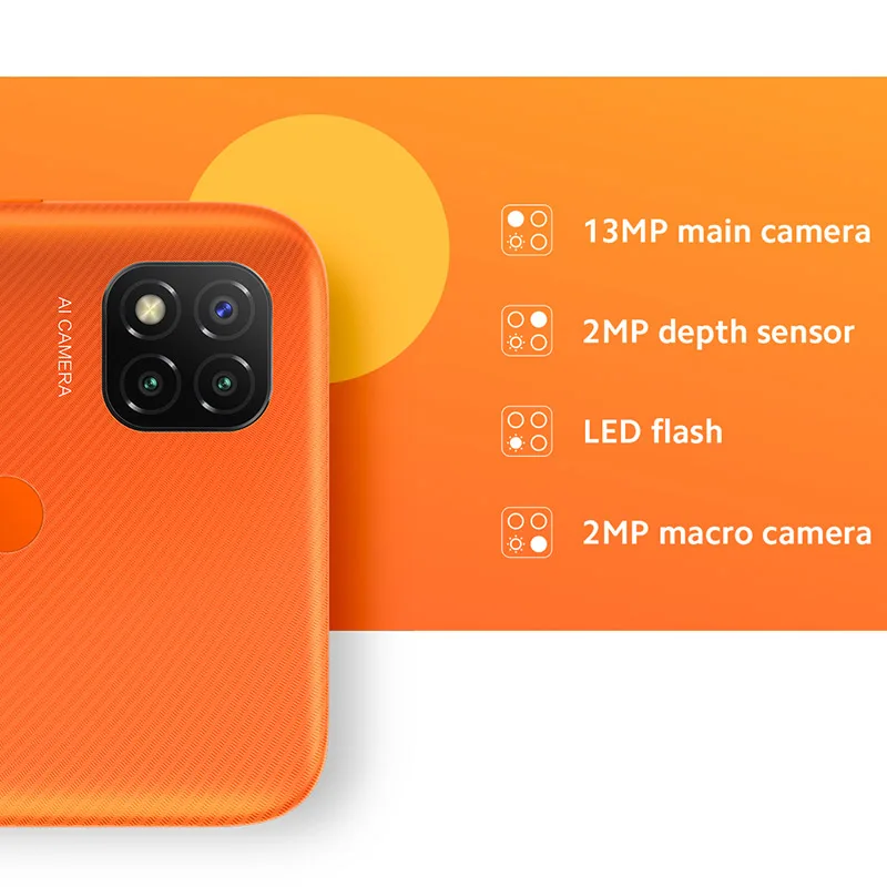 Xiaomi Redmi 9C смартфон 32 ГБ/64 Гб/128 ГБ камера 13 МП процессор Helio G35 экран 6 53 дюйма - купить
