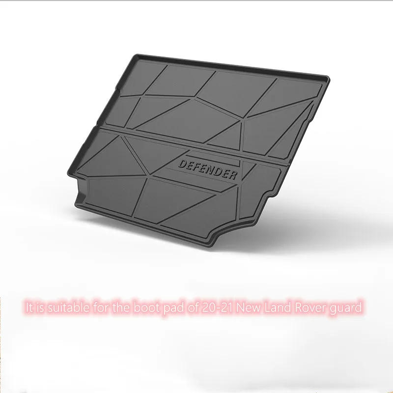 

Подходит для 20-21 нового защитного автомобильного лотка для багажника Land Rover, водонепроницаемый коврик, противоскользящая подкладка, аксессуары, 1 комплект автомобильного багажника