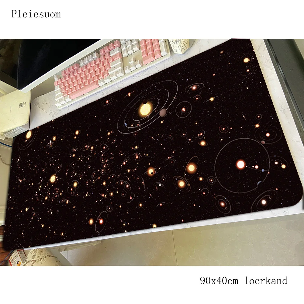 Игровой коврик для мыши Space Sci самый дешевый 900x400x4 мм резиновый Настольный большие