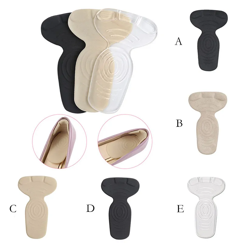 Модная женская Т образная силиконовая Нескользящая Удобная подушка для обуви