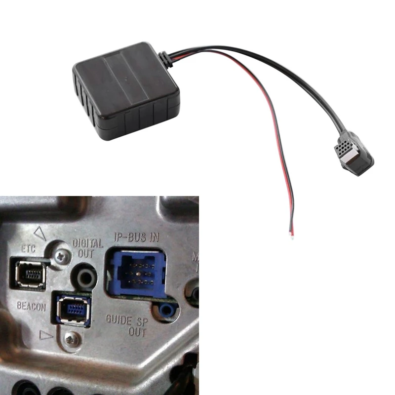 

for Pioneer Radio IP-BUS P99 P01 Car Stereo Wireless Bluetooth Receiver AUX Audio Module Cable AUX Cable Adapter