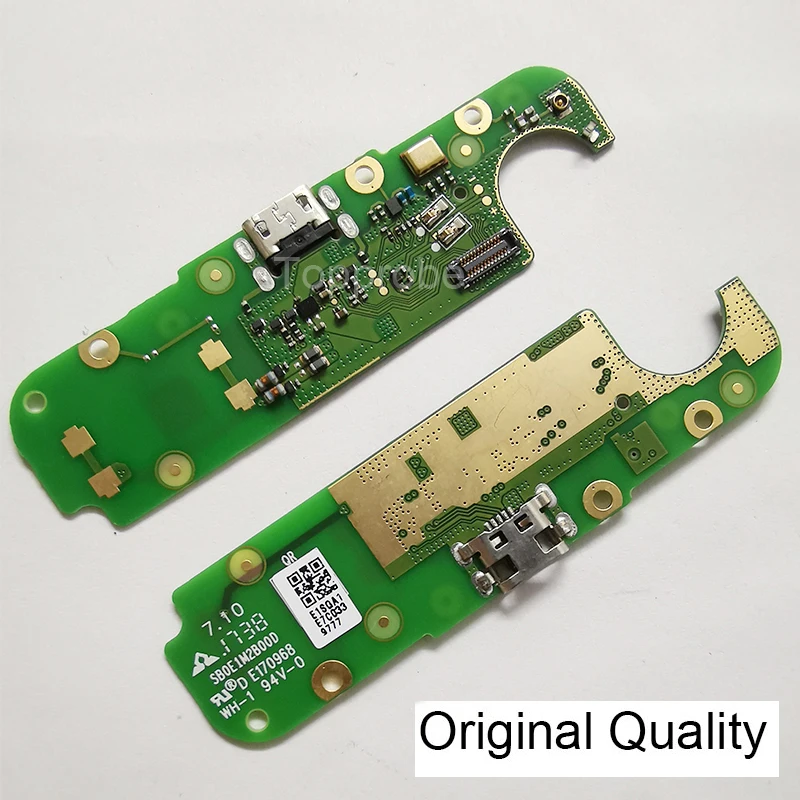 Подлинный микрофон и зарядное устройство USB разъем плата для Nokia 2 TA1029 TA1035 зарядный порт модуль Usb разъем порт части платы
