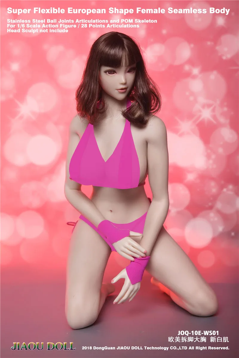 JIAOUDOLL JIAOU DOLL 1/6 фигура E чашки Европейский Форма женский Бесшовный корпус | Игрушки