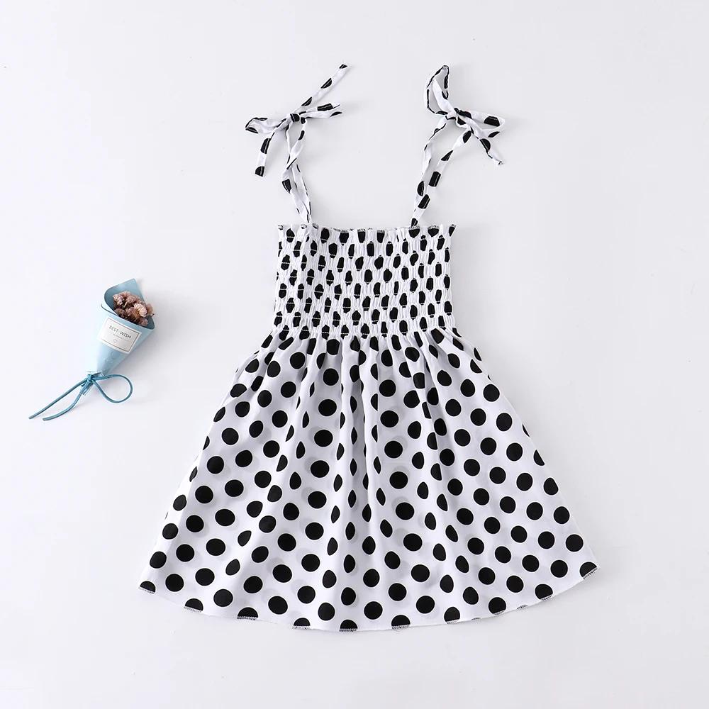 

Baby Polka Dots Strappy Dresses