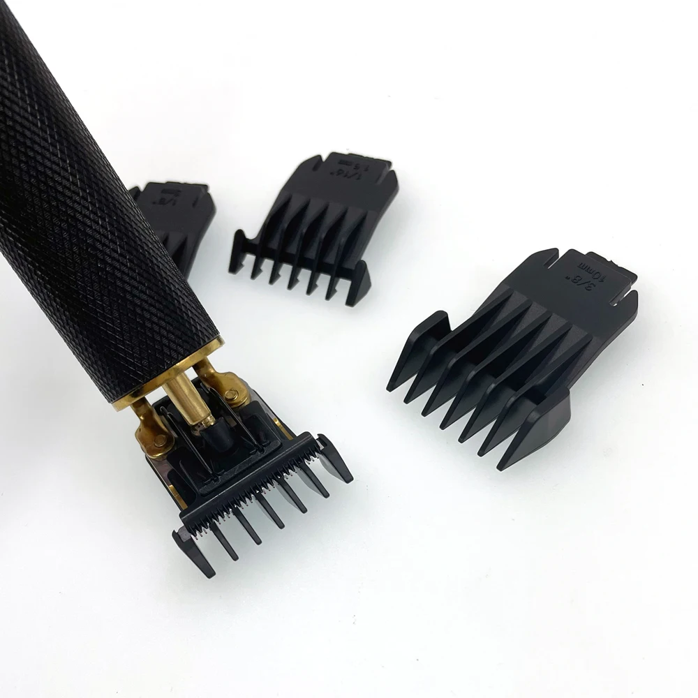 

T9 Universal Hair Clipper Limit Comb Guide Sets 1.5mm/3mm/6mm/10mm Limit calipers Trimmer Guards Hairdressing Tools for KM-1971
