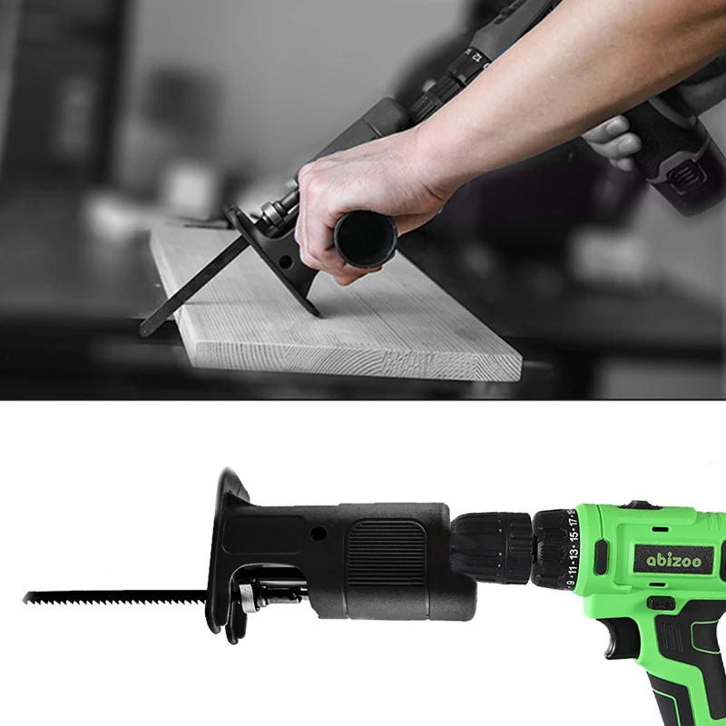 

Electric Drill Modified Electric Chainsaw Electric Reciprocating Saw Household Power Tool Wood Cutter Machine Attachment