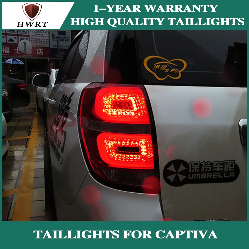 Автомобильный Стайлинг задние фонари для Chevrolet Captiva 2009-2016 светодиодный задний