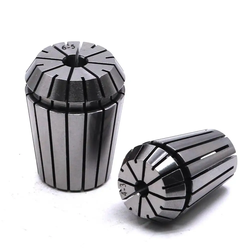 

MOSASK 10PCS ER 16-1 2 3 4 5 6 7 8 9 10 CNC Lathe 0.008 Precision Milling Tool Holder Cutter Indexable Spring ER Collet Chuck