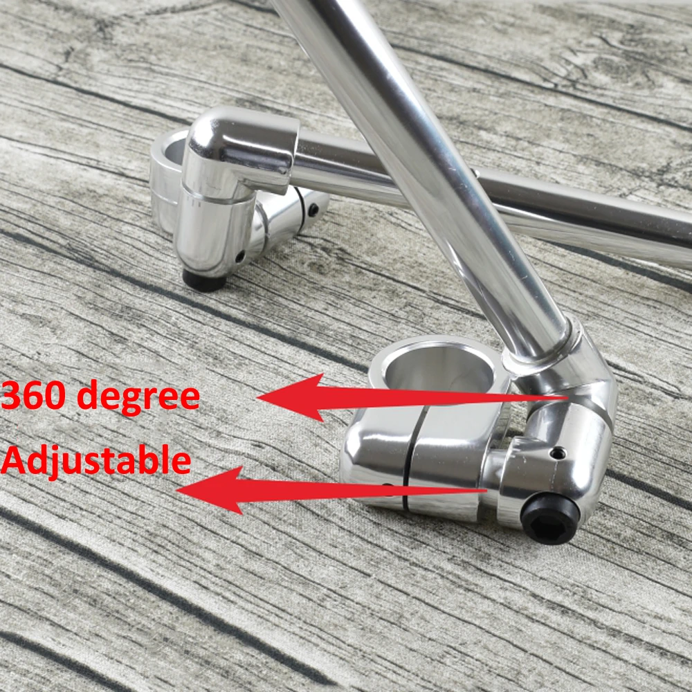 Рукоятка для мотоцикла в стиле ретро 22 мм 7/8 дюйма рукоятка вилки Royal Enfield Cafe Racer 35