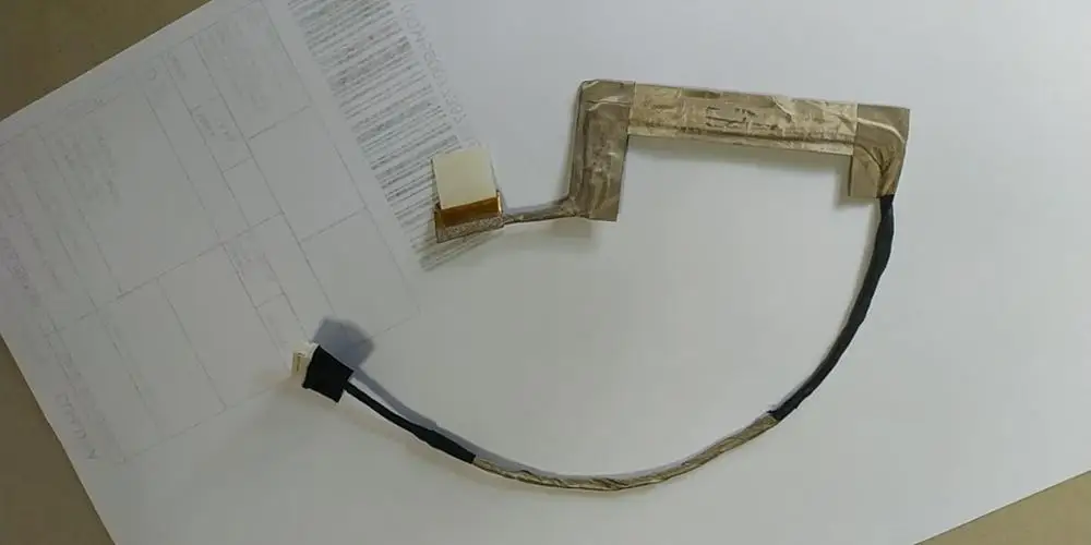 Бесплатная доставка новый оригинальный кабель CLEVO WA50SH 6 43 WA501 012 N LVDS 40P|clevo lvds cable|cable