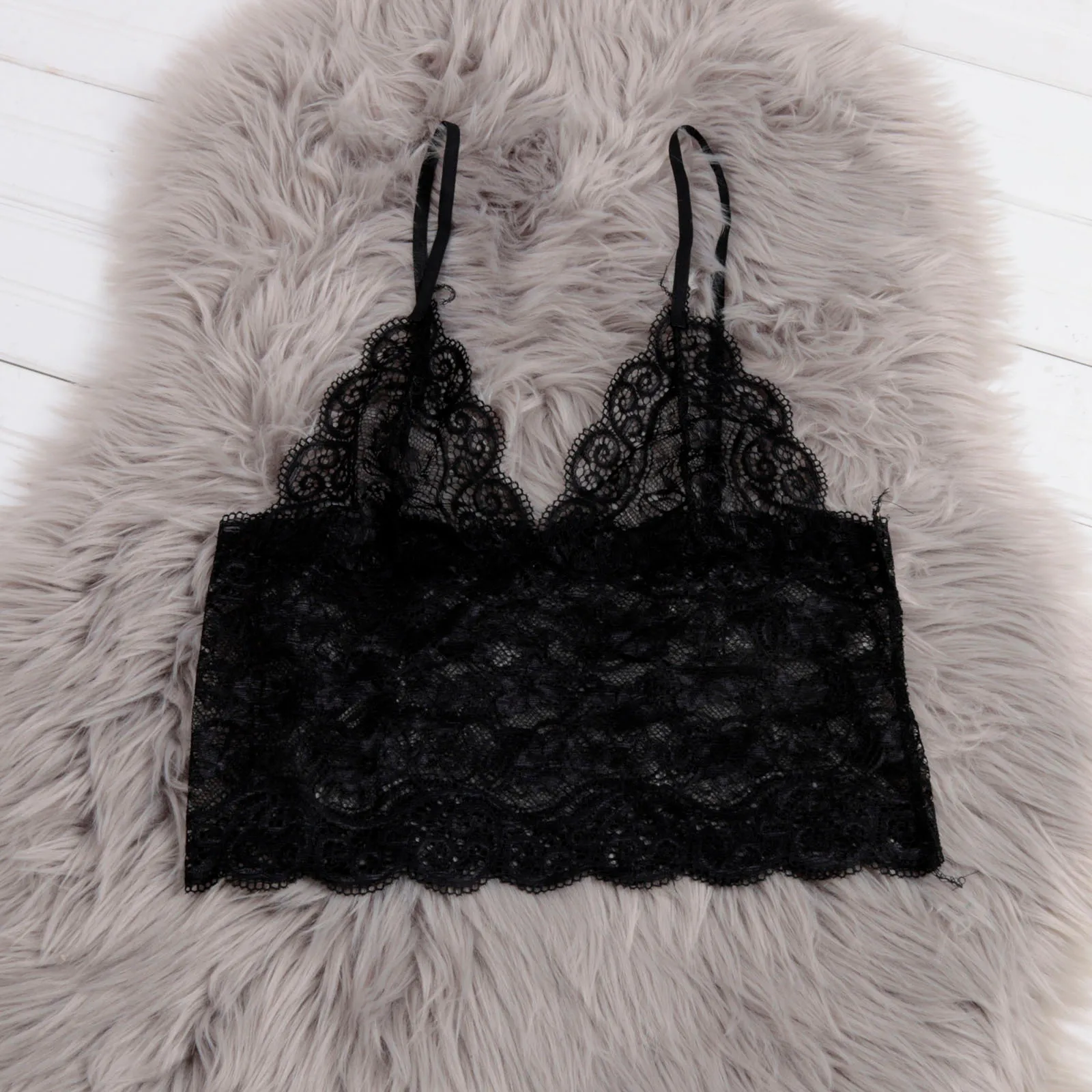 

Women V-Neck Lace Sexy Stain Pajamas Bowknot Tops Pajamas