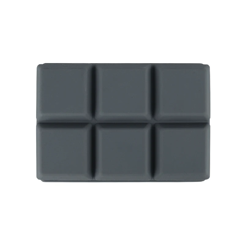 6 слотов большой блок силиконовая форма для льда очень кубик лоток шотландского