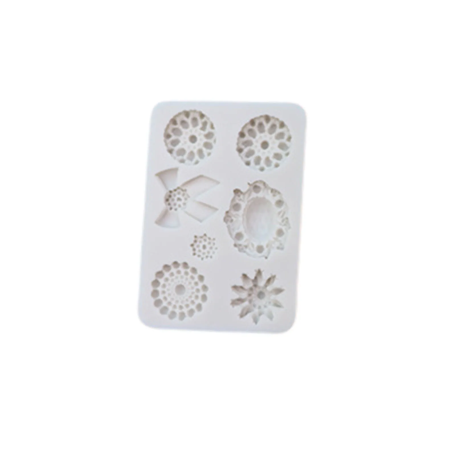 

Romantic Silicone Mold Chocolate DIY Silicone Mold Cake Mold European Gemstone Retro Pattern Mold Multi-Shape Mold