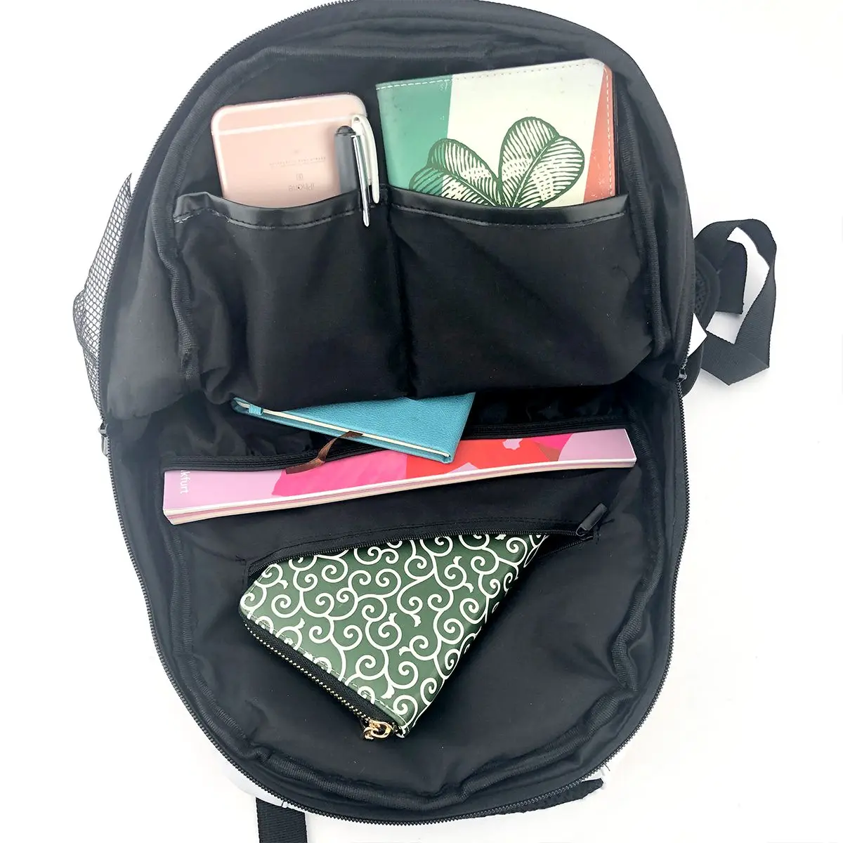 

2020 OLN New Style Backpack Boy Teenagers Nursery School bag Rising Rooster Patterns back to school bag