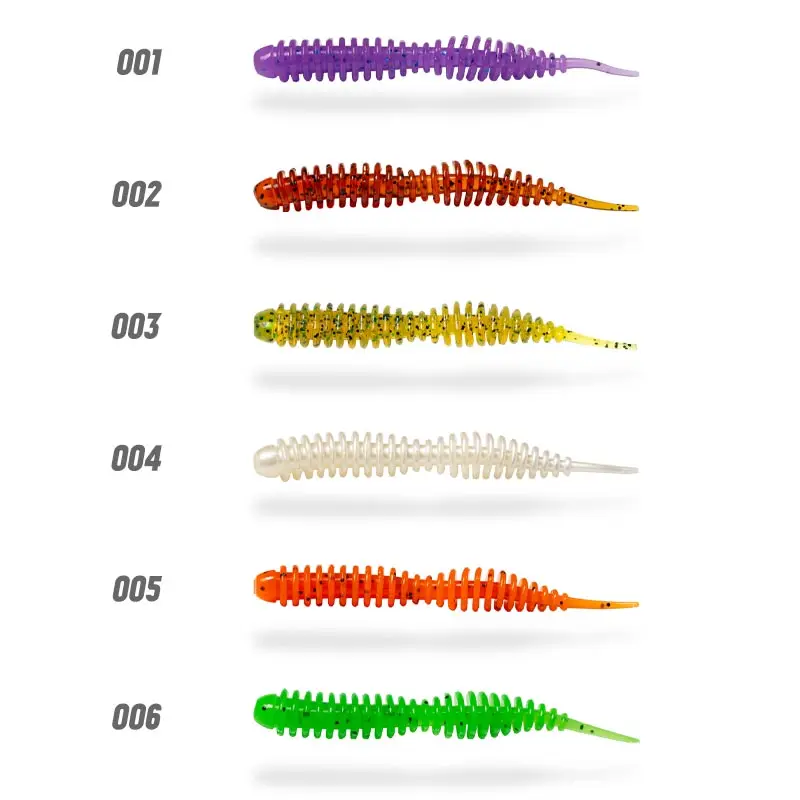 HuntHouse fishing Small spiral tail soft lure silicone shad wobbler swimming bait LW237 110mm/5.6g 5PCS jig head bass pike Pesca