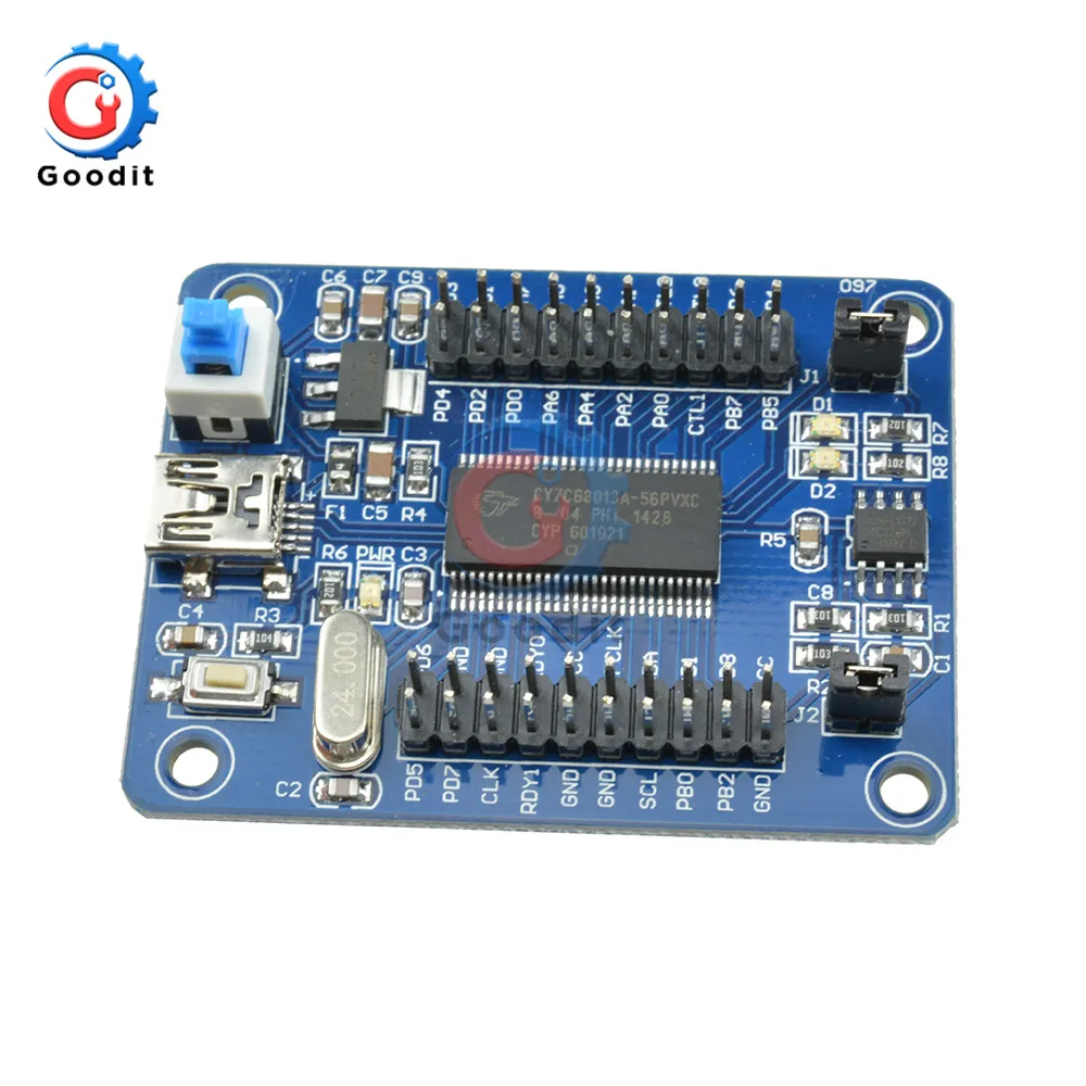 USB-анализатор логики серия I2C и основная плата SPI + модуль разработки кода |