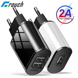 Universal Mobile Phone Charger 5V1A/5V2A USB Travel Charger Portable Wall Charger for iphone samsung in Pakistan