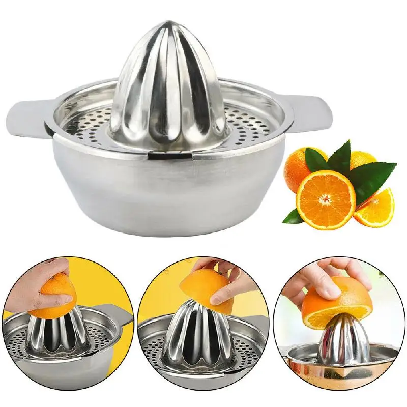 Stainless Steel Citrus Lemon Orange Lime Metal Squeezer Juicer Hand Press Kitchen Tool In Home Accessory For OrangeToos |