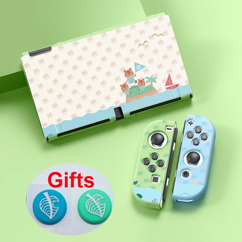 

Protective Shell For Nintendo Switch OLED Cute Animal Soft Case Cover Shell JoyCon Controller Case For Switch OLED Accessories