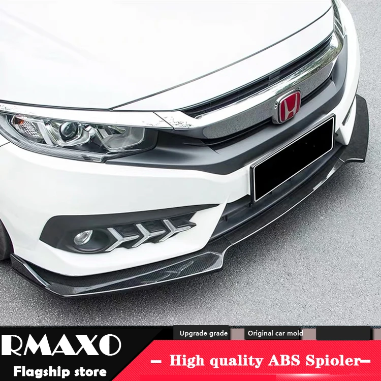 

Задний спойлер для переднего бампера Honda Civic 2016-2018