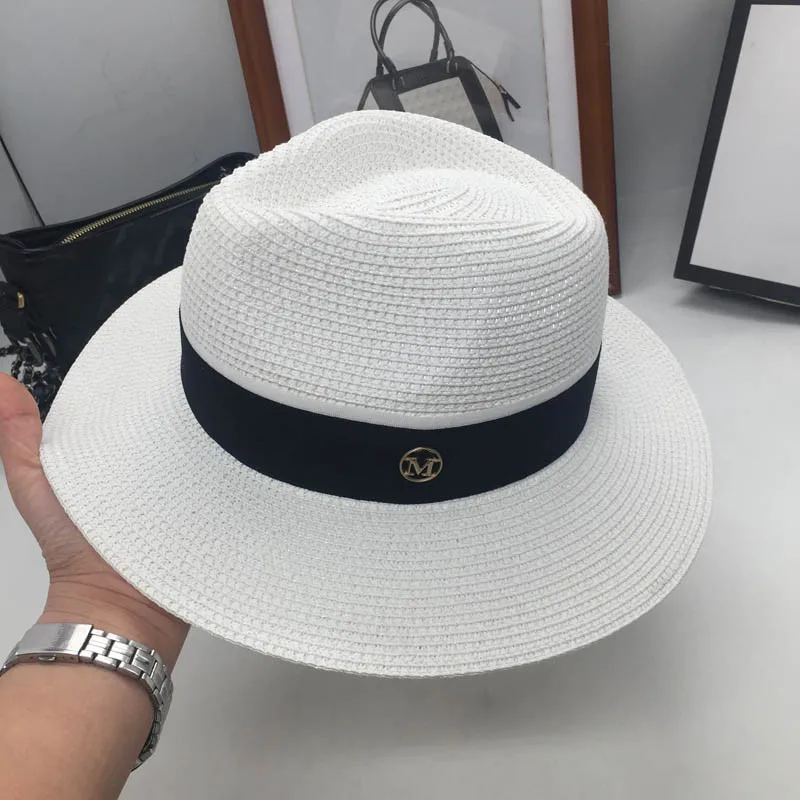 Новая соломенная шляпа Sir M на весну и лето для отдыха от солнца гребаные шапки в