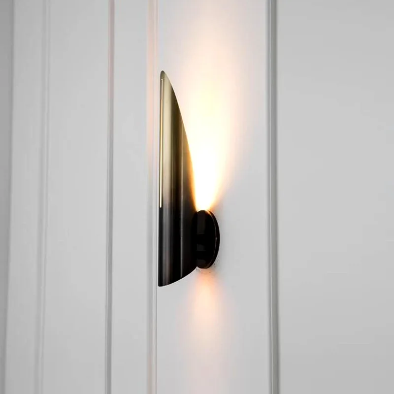 

nordice industrial decor crystal living room corridor bedside wall lights for home cabecero de cama