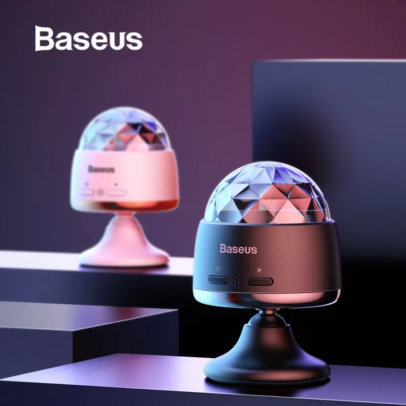 Baseus светодиодный RGB атмосферный светильник авто внутренний Автомобильный USB зарядка окружающий светильник DJ музыка звук сенсор вечерние караоке светильник s