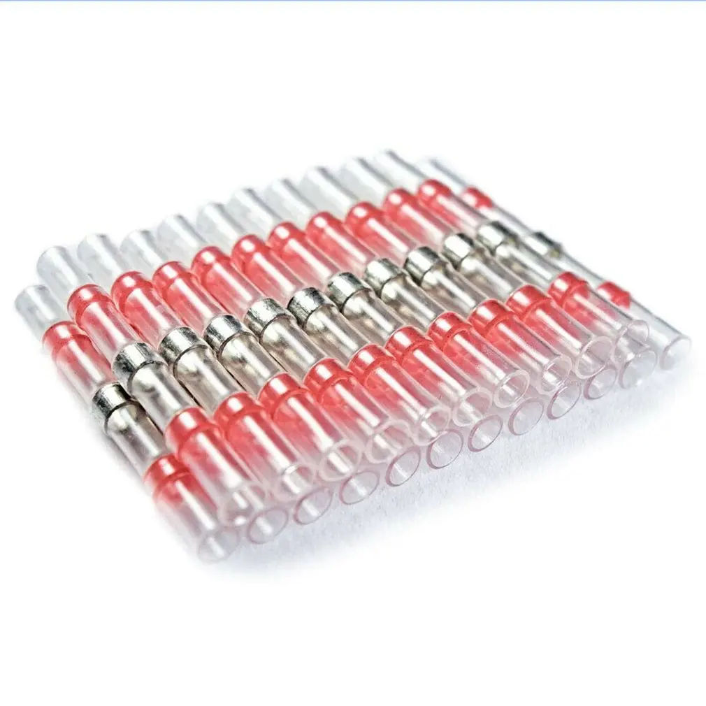 100 шт. Водонепроницаемый припоя уплотнительная Втулка соединения клеммы