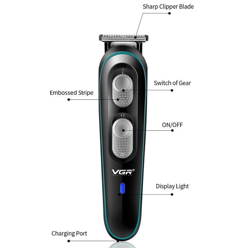Ретро масляная голова электромашинка для стрижки волос USB триммер