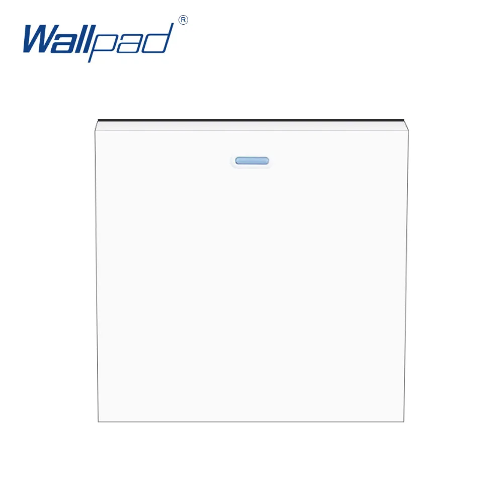 Wallpad 1 Gang 2 позиционный переключатель Функция клавиша для настенного кнопочный