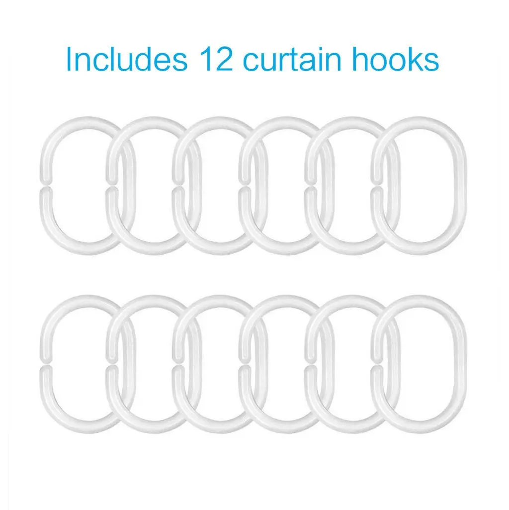 

Crabs Bath Curtain Waterproof Shower Curtains Sea Animals Theme Illustration of Crabs on White Background Curtain for Bathroom