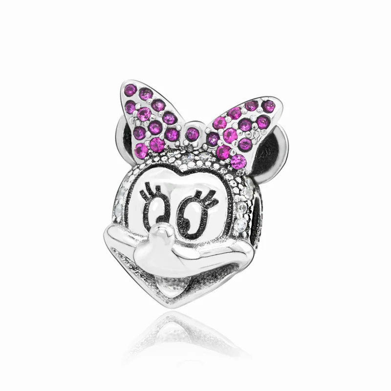 Подходит для оригинального Пандора оберег бусины браслета из стерлингового