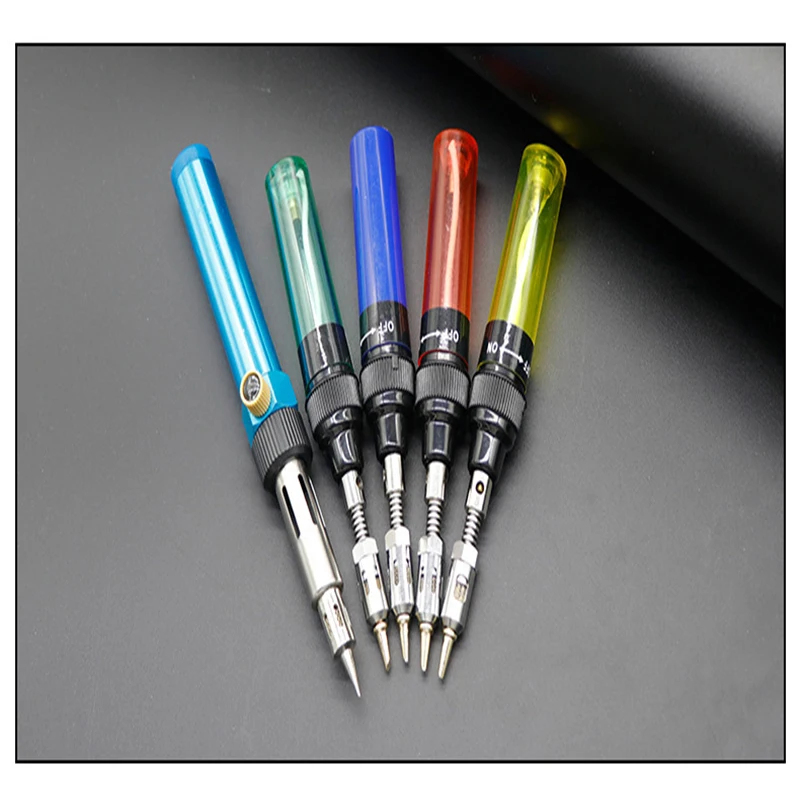 Многоцветный паяльник с ручкой Портативный Газовый многофункциональный