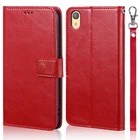 Роскошный кожаный чехол-книжка для телефона Sony Xperia XA1 Plus G3412 G3421 G3423 G3416 5,5 