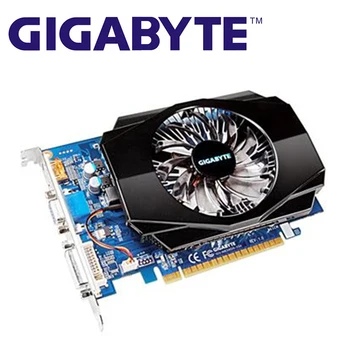 GIGABYTE GT 630 1GB Video Card GV-N630-1GI D3 128Bit GDDR3 Graphics Cards for nVIDIA Geforce GT630 1G HDMI Dvi VGA Cards Used 1