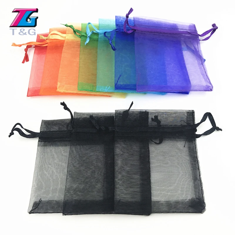 

T&G Rainbow dice bags 10pcs/lot Colorful Portable for Gift Packaging,Christmas Wedding Portable or Board Game