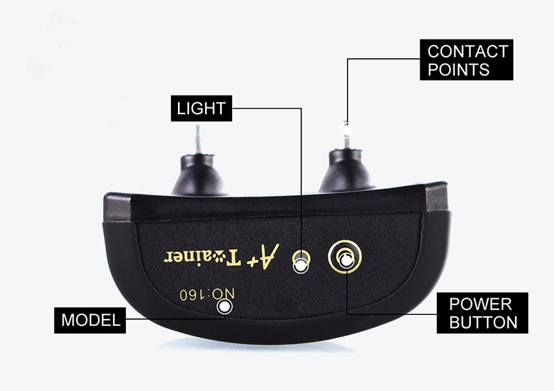 Полностью автоматический электрический ошейник для дрессировки собак с