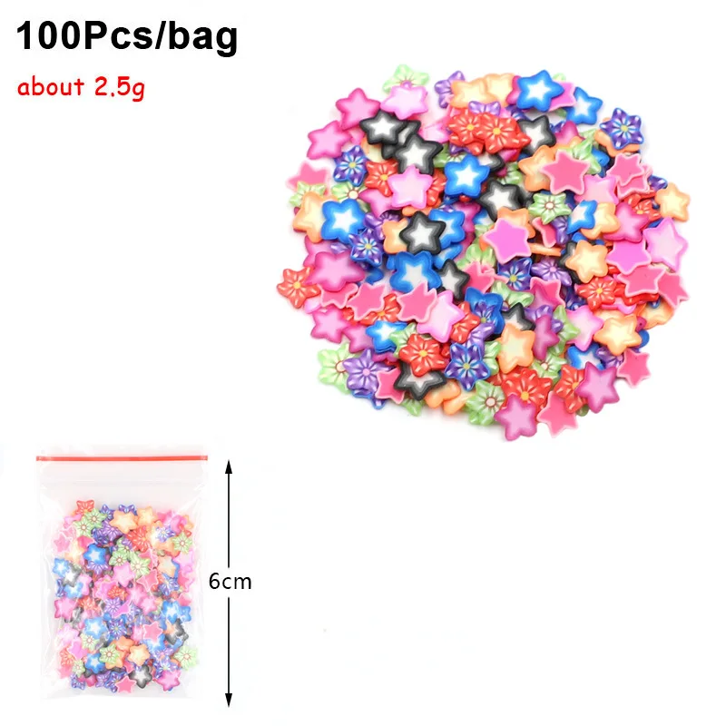 Fimo slits Slide Charms для поставки слаймов, набор пушистых фруктов, полимерные прозрачные клейкие аксессуары, скользящая шпатлевка, глина, детские игрушки для дизайна ногтей