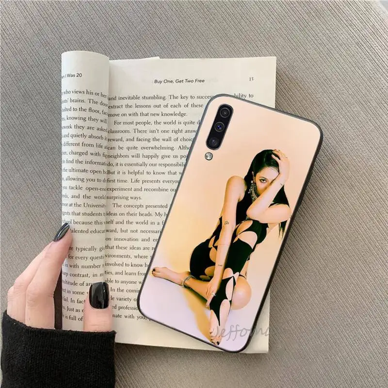 

Kim Hyun A KPOP SEXY GIRL Phone Case For Samsung galaxy S note 7 8 9 10 20 fe edge A 6 10 20 30 50 51 70 lite plus cover Funda
