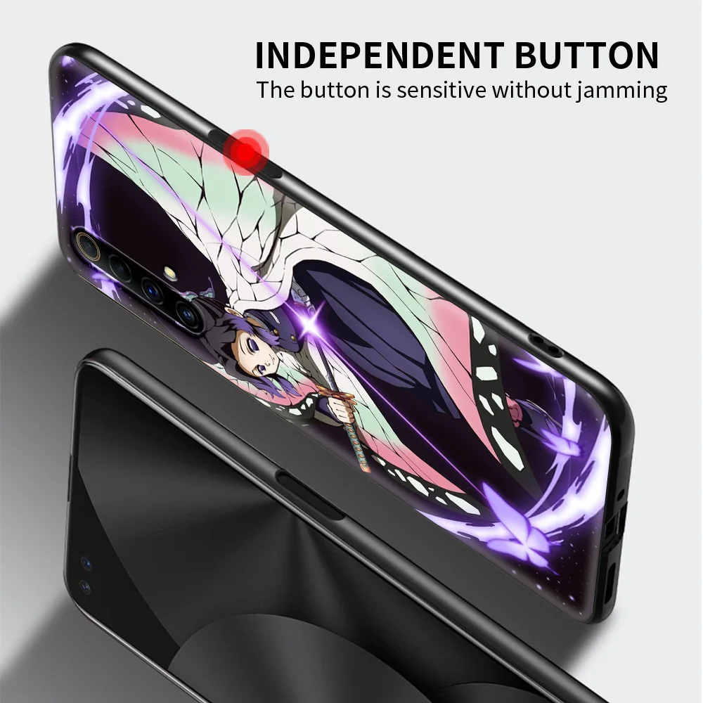 

Anime Kimetsu No Yaiba Luxury Soft TPU Cover for Realme C3 C11 5 6 7 8 X50 Pro XT C25 C15 GT Neo V13 5G Phone Case Shell Coque