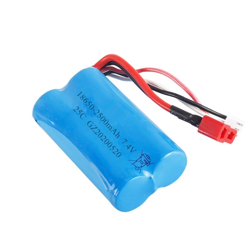 Аккумулятор lipo 7 4 в 2500 мАч для Q46 Wltoys 18650/10428 запасные части радиоуправляемой
