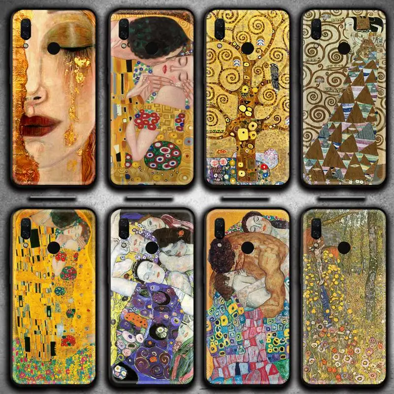 Чехол для телефона Kiss By Gustav Klimt Huawei Y6P Y8S Y8P Y5II Y5 Y6 2019 P Smart Prime Pro|Бамперы| |